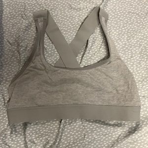 Fruit of the Loom Grey Sports Bra